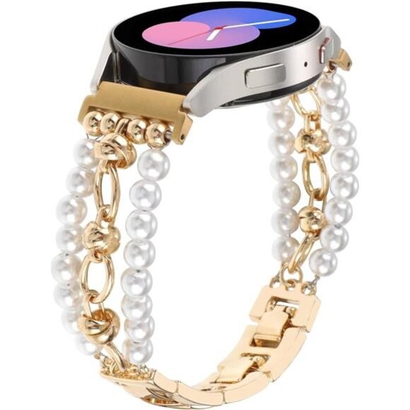 NEW Gold Beaded Samsung Galaxy Watch band